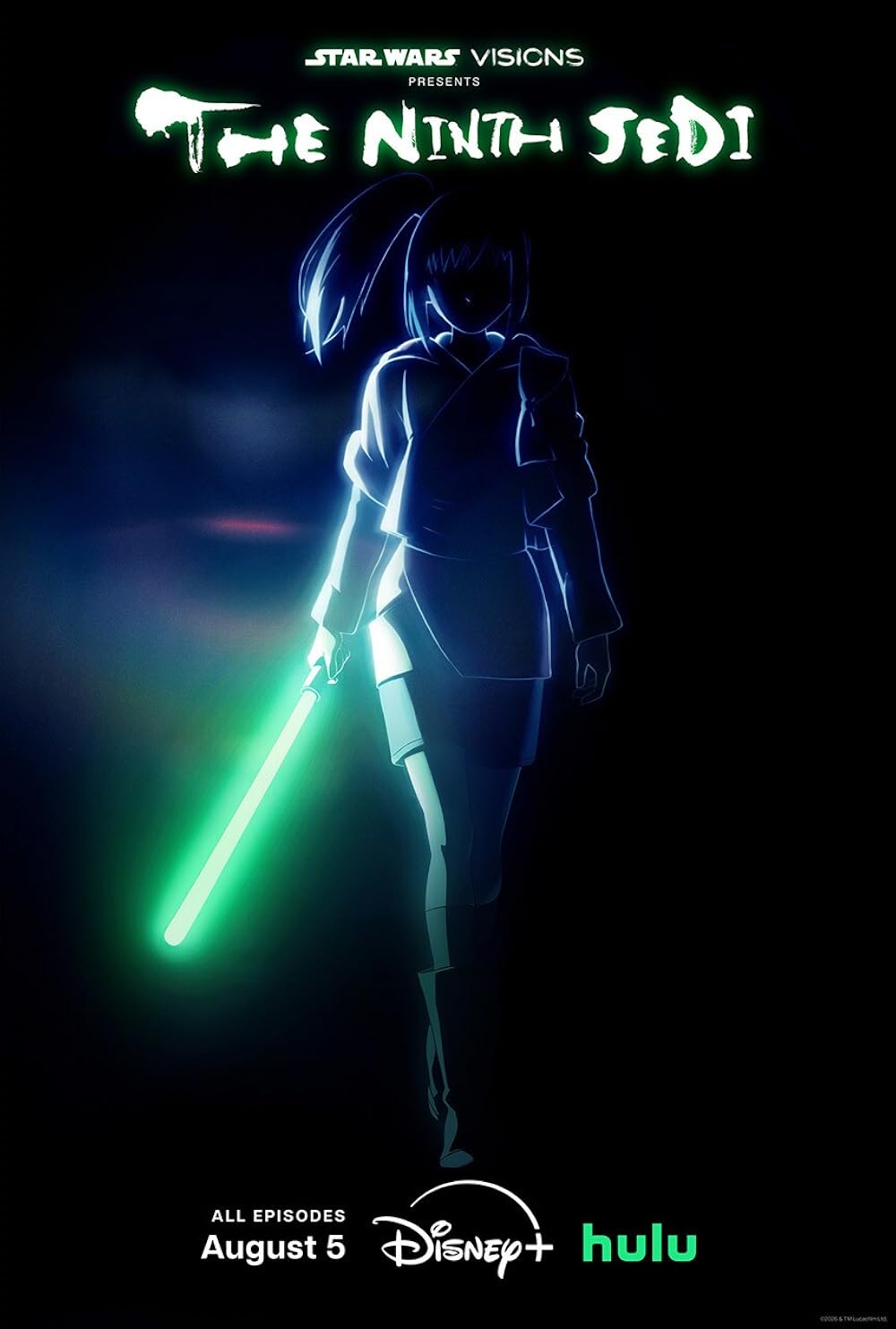 Poster for Star Wars Visions Presents: The Ninth Jedi