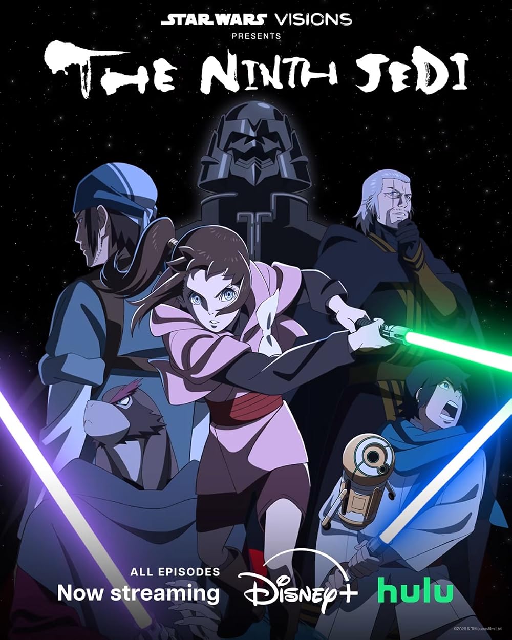Poster for Star Wars Visions Presents: The Ninth Jedi